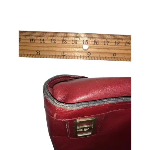 Etienne Aigner Vintage 60s/70s Leather Clutch Bag Wristlet Handbag Rare