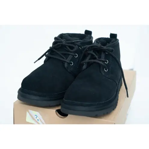 UGG - Women's Neumel Black Suede Ankle Booties