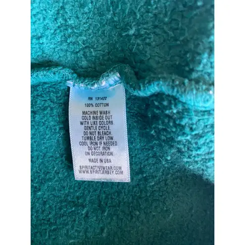 Spirit Jersey NWT Green Oversized Unisex Cotton Sweatshirt Short Matching Set M