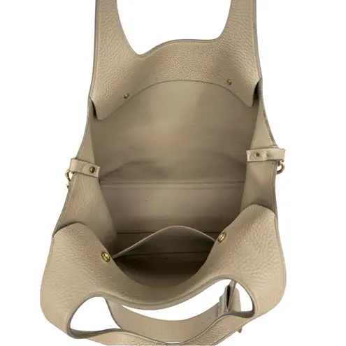 Cuyana 16-Inch System Tote with Crossbody Strap Neutral Beige Hobo Shoulder Bag