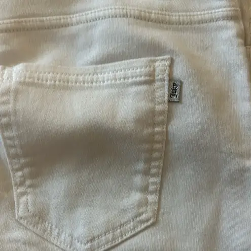 Juicy Couture  White Denim Skinny Jeans Size Size 4 Skinny leg