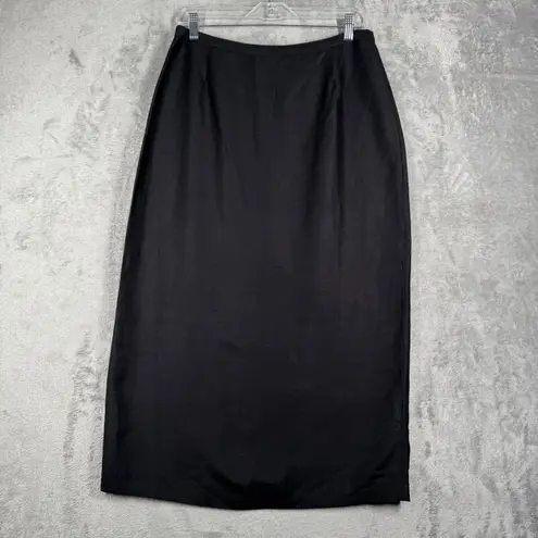 Dina K Skirt Midi Professional Career Wear Secretary Neutral Black Womens Size M Size M