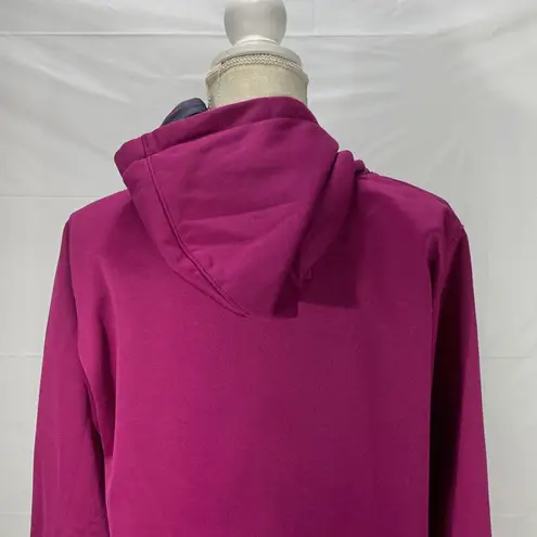 Under Armour  U Storm Purple Semi Fitted Coldgear Hoodie Size Large