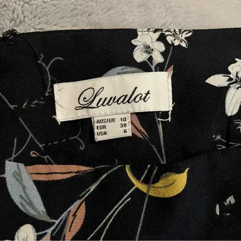 Luvalot | High Waisted Floral Shorts