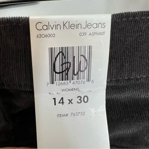 Calvin Klein  Corduroy Straight Leg Jeans size 14