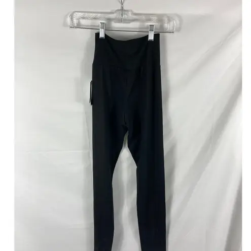Melrose and Market NWT  Black Front Slit Legging Size XXS
