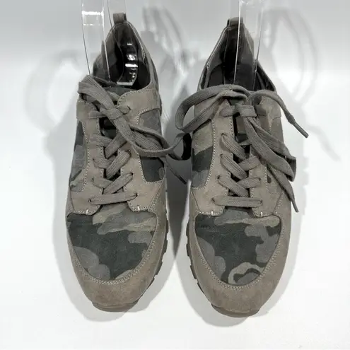 G.I.L.I. GI Janna Gray Multi Camouflage Camo Women’s Sneakers 7.5