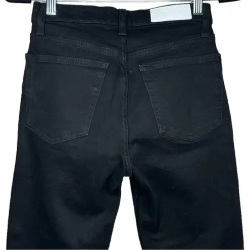 RE/DONE 90’s Originals High Waist Ankle Crop Jeans Black Size 26