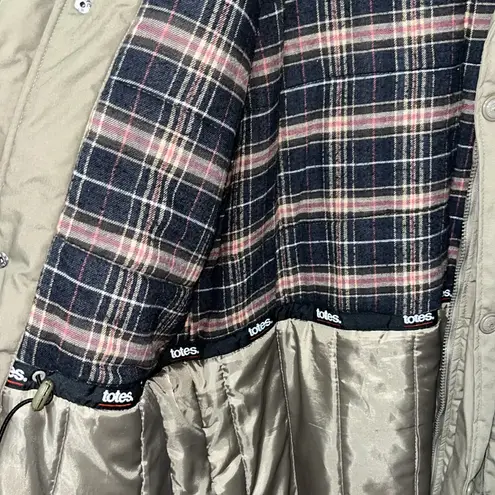 Vintage Totes Tan Puffer Jacket with Insulated Design Unisex Ski Jacket Size L