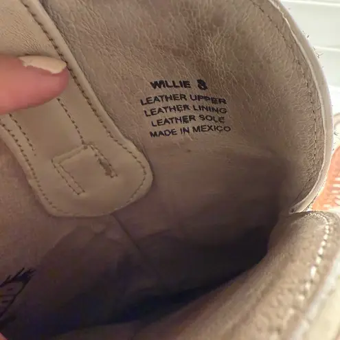 Freebird Willie Boots Size 8