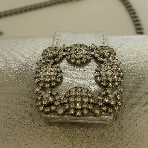 Silver Metallic Shoulder Bag