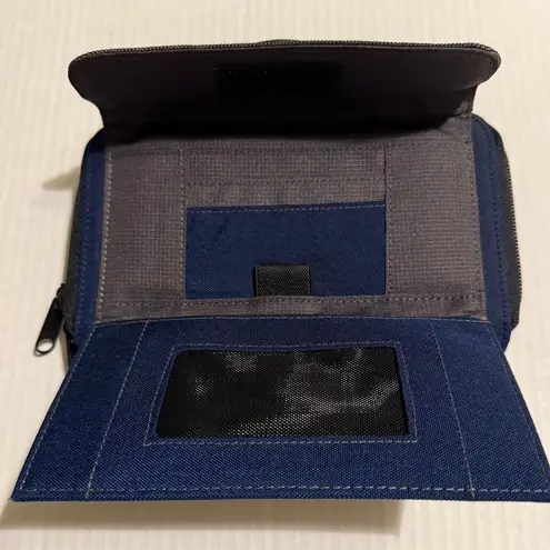 Eagle Creek Navy Nylon Wallet Travel Organizer Around Town Clutch NWOT Blue