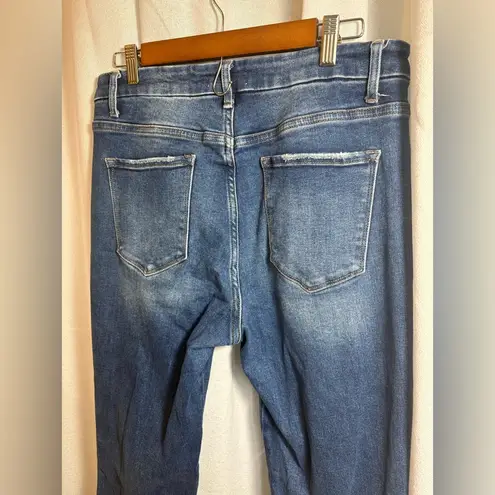 Vervet Women’s Jeans Bella Moonlight High Rise Flare Size 31 EUC 0435 Blue