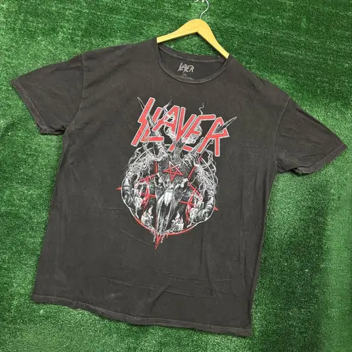 Slayer Demonic Goat Thrash Metal Band Oversized T-Shirt Size Extra Large