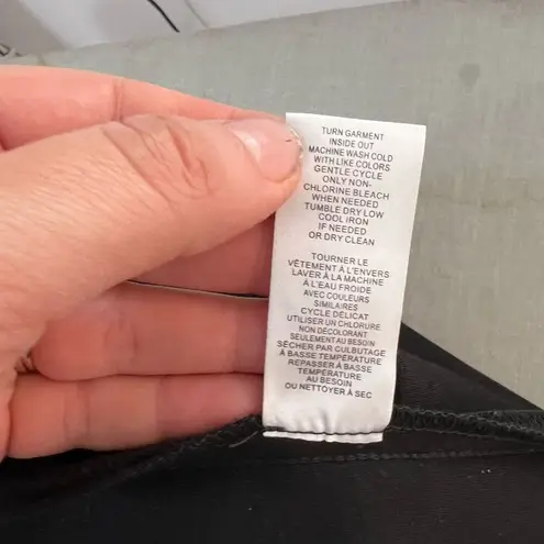 T Tahari Black Lace Up Skirt Sleeveless Sheath Cocktail Party Dress Size 10