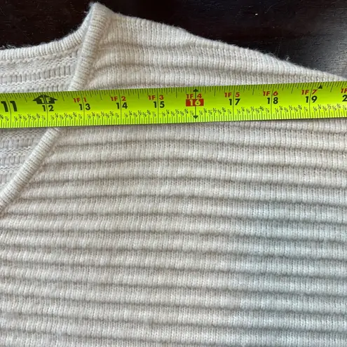 Sincerely Jules Super Soft Cropped Striped Knit V-Neck Sweater, Size S