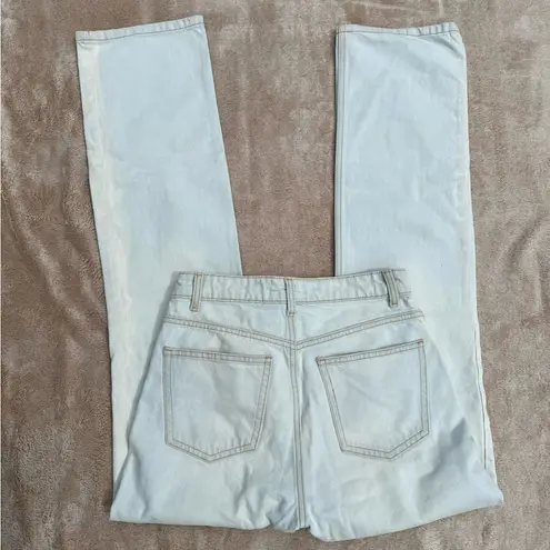 ZARA  Straight Leg‎ High Waisted Jeans Size 4