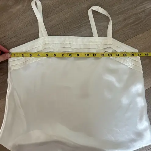 Vintage Lucie Ann II Satin Camisole – Size 34 (XS/S) White
