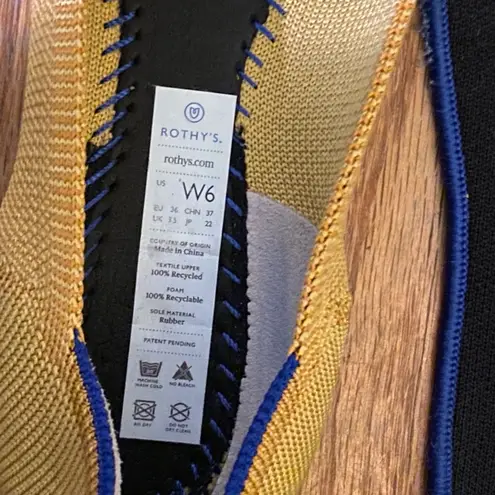 Rothy's The Point Marigold Yellow Size 6