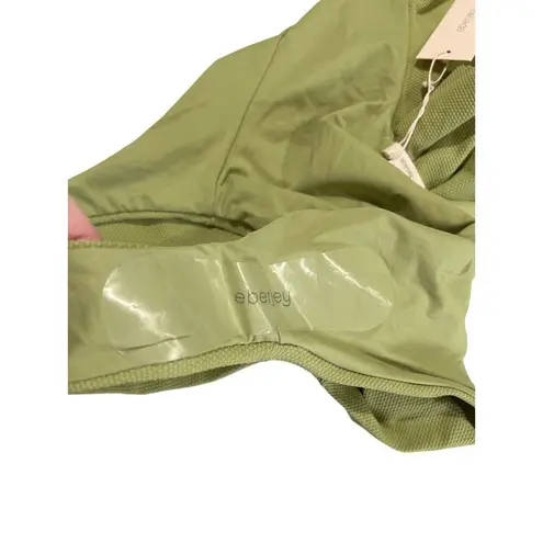 Eberjay Eberjey Pique Loreta One-Piece Swimsuit Pear Green Women's Size Small #W1921LRX