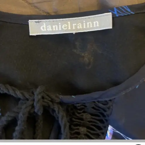 Daniel Rainn Blouse Size Large Long Sleeve Bell Peasant Bohomenia Bohowestern