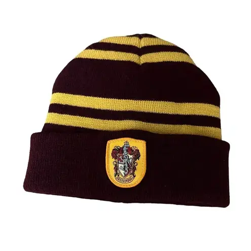 Harry Potter Gryffindor House Cosplay Costume Winter Warmth Beanie Hat Red