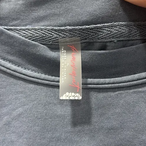 NWOT FP Movement Long Sleeve Inspire Tee Blue Size XL