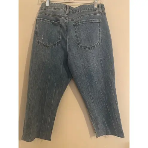 Sincerely Jules Blue Ankle Cropped Jeans Size 29 NWT