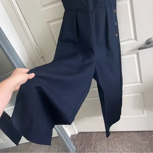 Habitual Navy Scoop Neck Jumpsuit