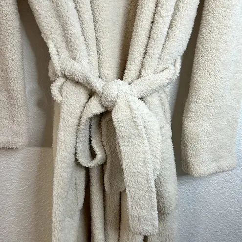 Barefoot Dreams  Robe Size 2 White Cream Style 509 Long Full Length Belted