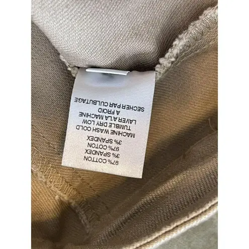 Nwot Self Contrast Women's Tan Denim Size S Long High Waisted Skirt Jupe Anthro