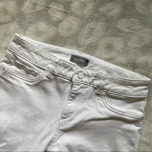 DL1961  White Florence Cropped Jeans Size 25