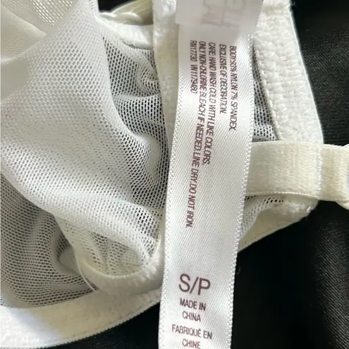 Gilligan &O’Malley White and Blue Chemise with Lace Details