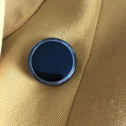 Petite Sophisticate Vintage yellow double breasted blazer size 2