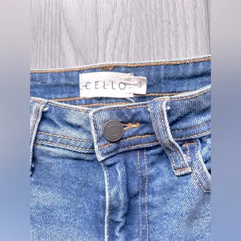 Cello  Women’s Ripped Distressed Blue Denim Jeans