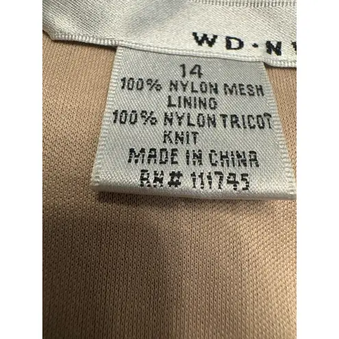 Black Mesh Overlay Skirt Nude Lining A