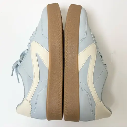 Dolce Vita Russo Platform Sneakers Blue White Tan Shoes Size 7.5 Women's NEW