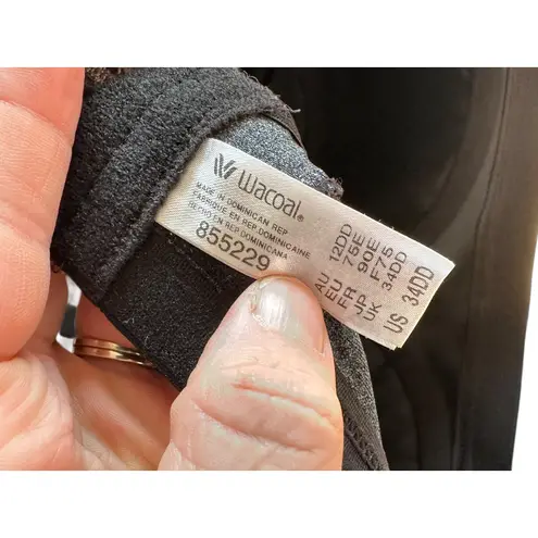 Wacoal 855229 Sport Full Figure Underwire Comfort Sports Bra Gray 34DD