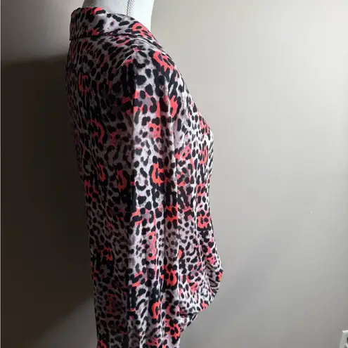 Yoana Baraschi Women's Leopard Print Blouse size XS