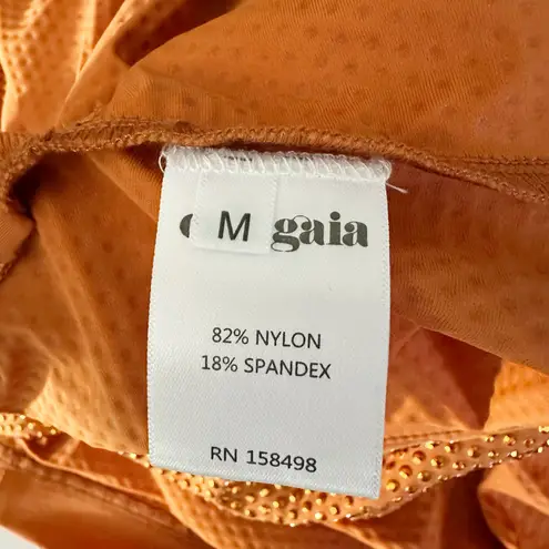 Cult Gaia Dari Metallic Cutout Column Gown Size Medium Cinder