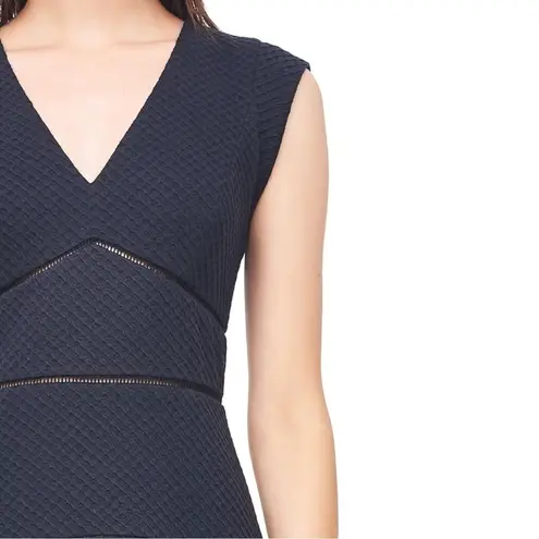 Rebecca Taylor - Taylor Dress Mini Cap Sleeve Pointelle 4 Black