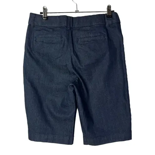 st. john's bay  Dark Denim Bermuda Shorts 4