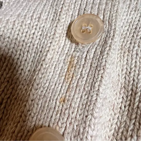 Vintage Milano Design Group Knit Floral Rose Needlepoint Cardigan Sweater Pink Size M