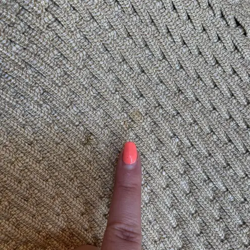 De Vecchi By Hamilton Hodge Woven Top Zip Beach Bag Natural Beige Italian Made Tan