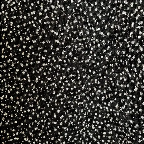 Jonathan Simkhai Gunmetal Black Glitter Jumpsuit Size 16 MSRP 645.00 Black