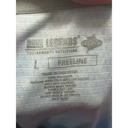 Reel Legends Moisture Wicking UPF 50 Jellyfish Multicolor Shirt Size L Outdoors