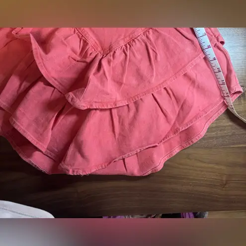 Mother Women's Pink Ruffle Shorts Size 25