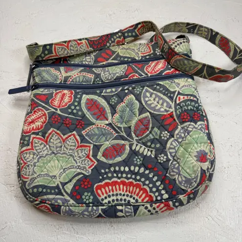 Vera Bradley Vera‎ Bradley Crossbody Bag Quilted Floral Fabric Purse Shoulder Bag
