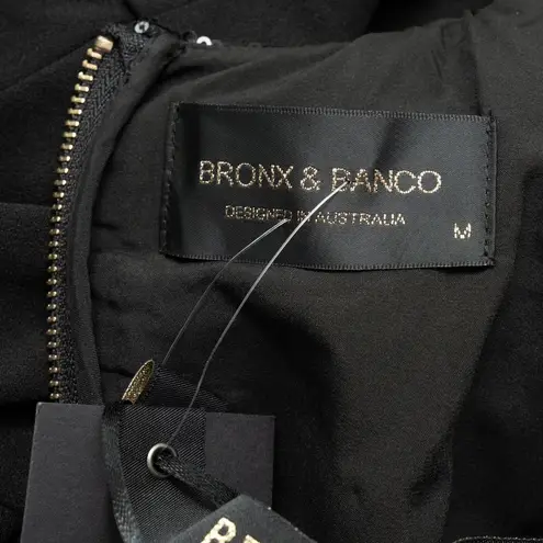 Bronx and Banco . Elise Mini Dress in Black Sequins.