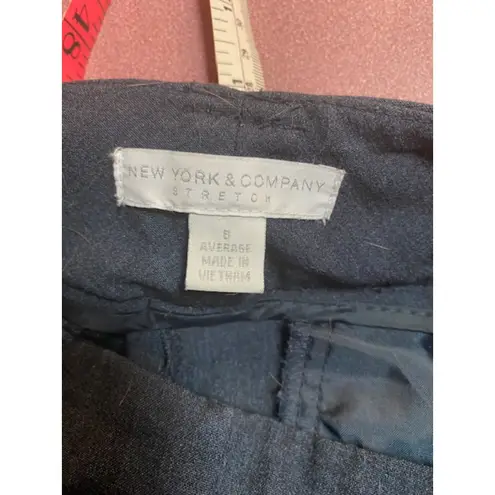 New York & Co Navy Pants 8 Blue